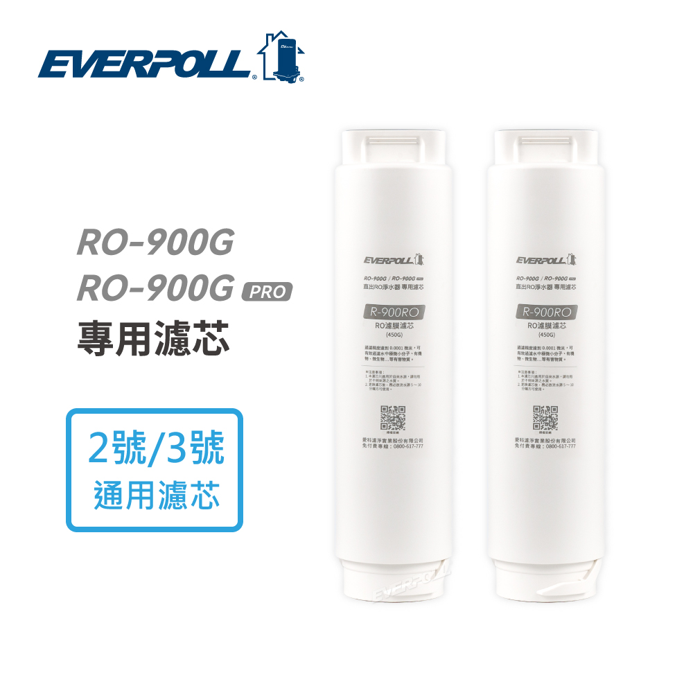 RO-900RO RO濾膜濾芯(2入組)