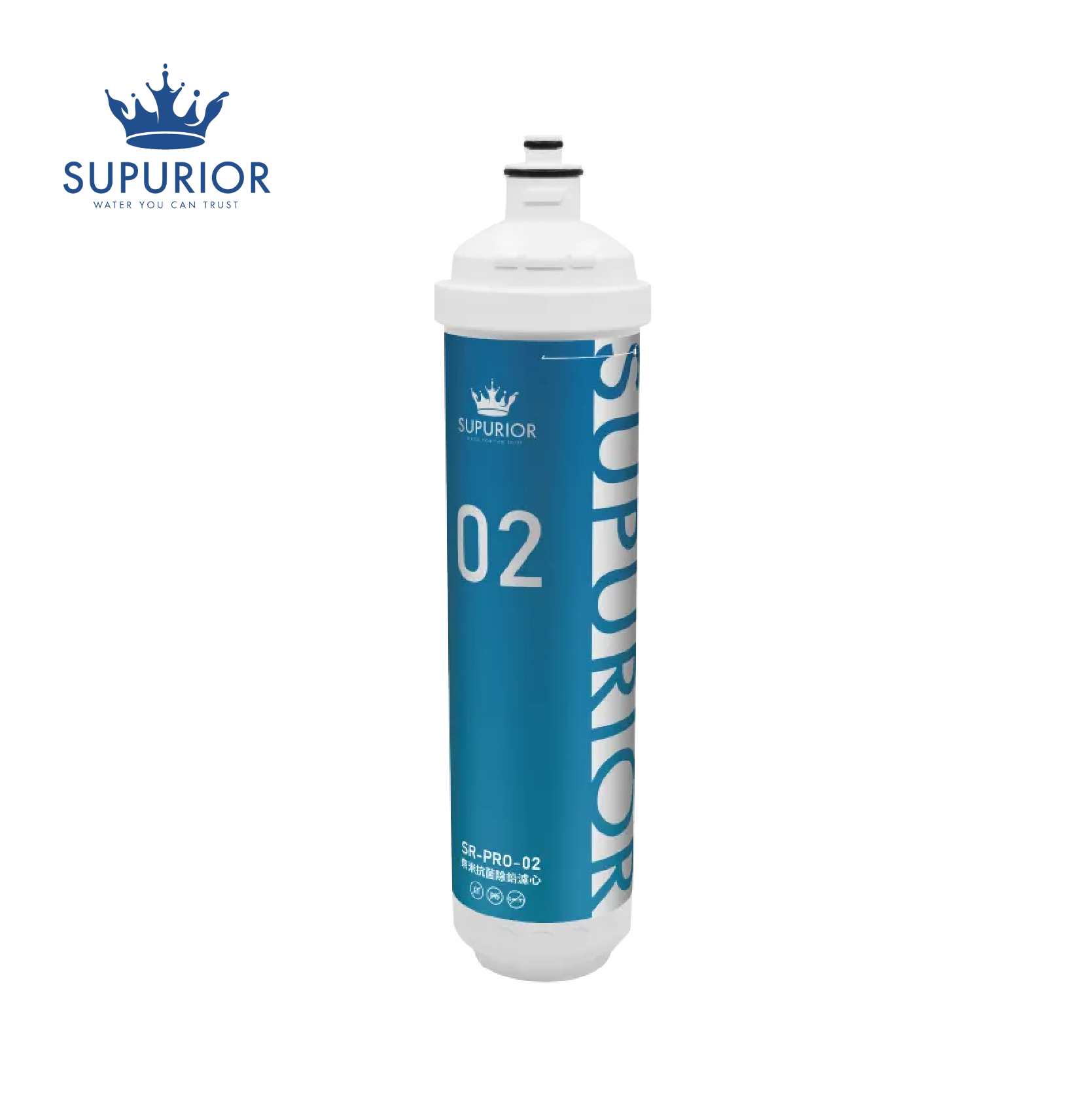SUPURIRO 舒沛優 SR-PRO-02 奈米抗菌除鉛濾心